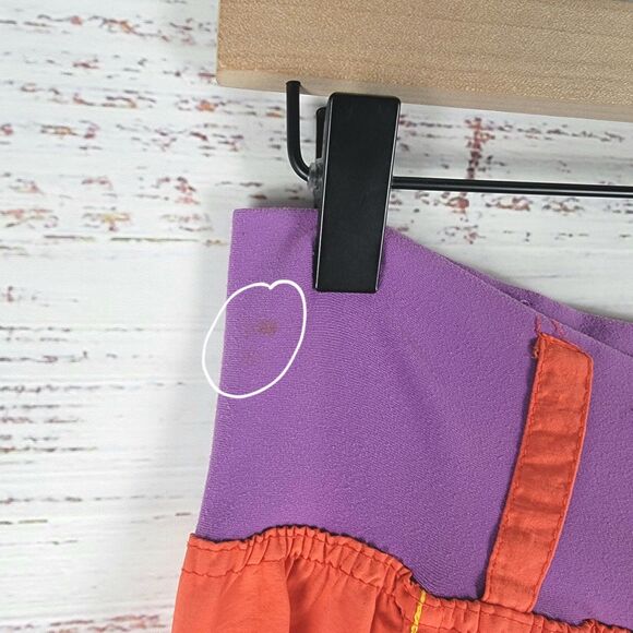 ZUMBA Womens XL Nylon Cargo Pocket Pants Elasticated Dance Fitness High Waist - Picture 9 of 15